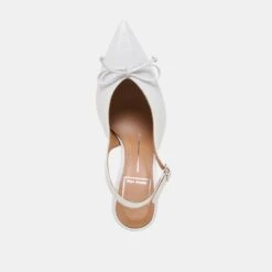 GEENA HEELS WHITE LEATHER(Geena Heels White Leather) -Dolce Vita Shop DOLCEVITA HEELS GEENA WHITELEATHER 06