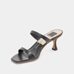 GENORA WIDE HEELS BLACK LEATHER(Genora Wide Heels Black Leather) -Dolce Vita Shop DOLCEVITA HEELS GENORA BLACKLEATHER 08 25918709 df29 48d3 8805 d8a890aef66f