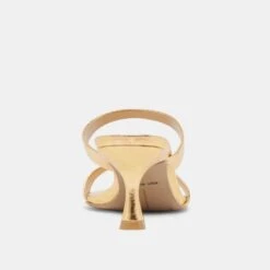 GENORA HEELS GOLD DISTRESSED LEATHER(Genora Heels Gold Distressed Leather) -Dolce Vita Shop DOLCEVITA HEELS GENORA GOLDDISTRESSEDLEATHER 05