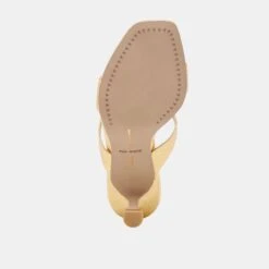 GENORA HEELS GOLD DISTRESSED LEATHER(Genora Heels Gold Distressed Leather) -Dolce Vita Shop DOLCEVITA HEELS GENORA GOLDDISTRESSEDLEATHER 07