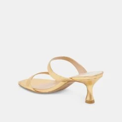 GENORA HEELS GOLD DISTRESSED LEATHER(Genora Heels Gold Distressed Leather) -Dolce Vita Shop DOLCEVITA HEELS GENORA GOLDDISTRESSEDLEATHER 09