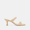 GENORA HEELS LT NATURAL WOVEN RAFFIA(Genora Heels Lt Natural Woven Raffia)