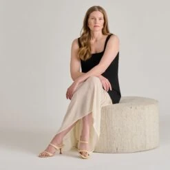 GENORA HEELS LT NATURAL WOVEN RAFFIA(Genora Heels Lt Natural Woven Raffia) -Dolce Vita Shop DOLCEVITA HEELS GENORA LTNATURALWOVENRAFFIA ONFOOT02