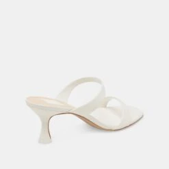 GENORA WIDE HEELS WHITE LEATHER(Genora Wide Heels White Leather) -Dolce Vita Shop DOLCEVITA HEELS GENORA WHITELEATHER 03 646d765c e906 4905 ac44 6fa8f24ab1c4