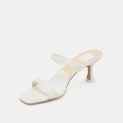 GENORA HEELS WHITE LEATHER(Genora Heels White Leather) -Dolce Vita Shop DOLCEVITA HEELS GENORA WHITELEATHER 08