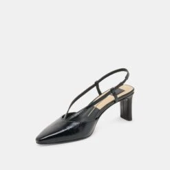 GINAY HEELSBLACK LEATHER(Ginay Heels Black Leather) -Dolce Vita Shop DOLCEVITA HEELS GINAY BLACKLEATHER 09