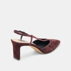 GINAY HEELS MULBERRY SUEDE(Ginay Heels Mulberry Suede) -Dolce Vita Shop DOLCEVITA HEELS GINAY MULBERRYSUEDE 03