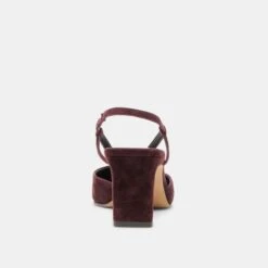 GINAY HEELS MULBERRY SUEDE(Ginay Heels Mulberry Suede) -Dolce Vita Shop DOLCEVITA HEELS GINAY MULBERRYSUEDE 05