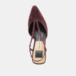 GINAY HEELS MULBERRY SUEDE(Ginay Heels Mulberry Suede) -Dolce Vita Shop DOLCEVITA HEELS GINAY MULBERRYSUEDE 06