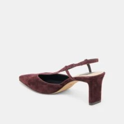 GINAY HEELS MULBERRY SUEDE(Ginay Heels Mulberry Suede) -Dolce Vita Shop DOLCEVITA HEELS GINAY MULBERRYSUEDE 08