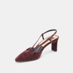 GINAY HEELS MULBERRY SUEDE(Ginay Heels Mulberry Suede) -Dolce Vita Shop DOLCEVITA HEELS GINAY MULBERRYSUEDE 09
