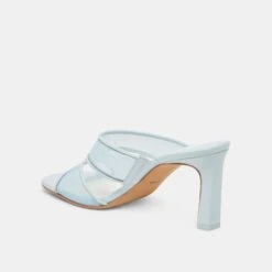 GITEL WIDE HEELS ICE BLUE MESH(Gitel Wide Heels Ice Blue Mesh) -Dolce Vita Shop DOLCEVITA HEELS GITEL ICEBLUEMESH 09
