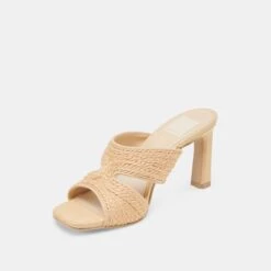 GITEL HEELS LT NATURAL RAFFIA(Gitel Heels Lt Natural Raffia) -Dolce Vita Shop DOLCEVITA HEELS GITEL LTNATRUALRAFFIA 08