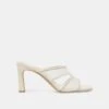 GITEL HEELS OFF WHITE MESH(Gitel Heels Off White Mesh)