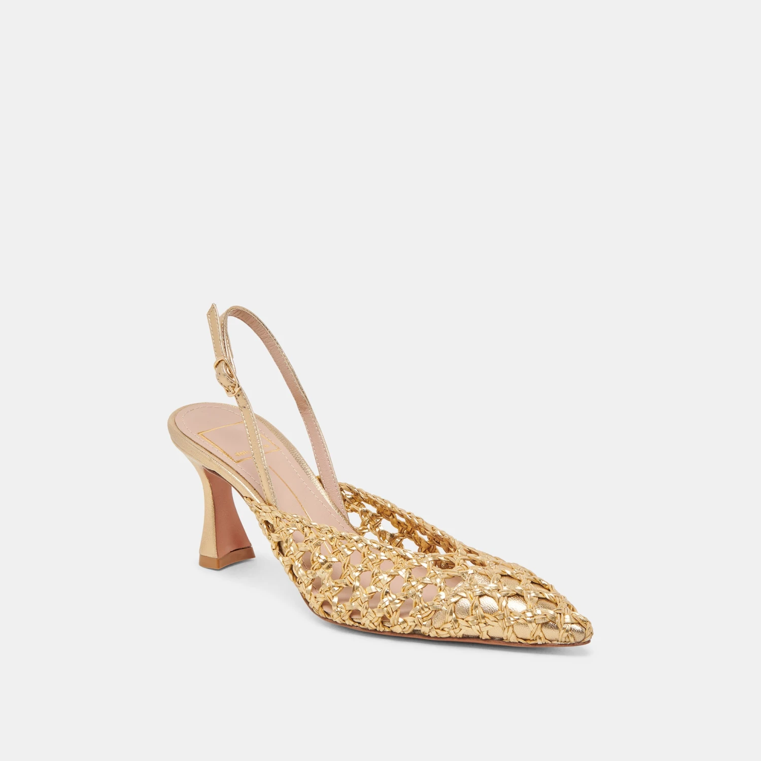 GLORIA HEELS GOLD WOVEN(Gloria Heels Gold Woven) 2 GLORIA HEELS GOLD WOVEN(Gloria Heels Gold Woven) - Image 2