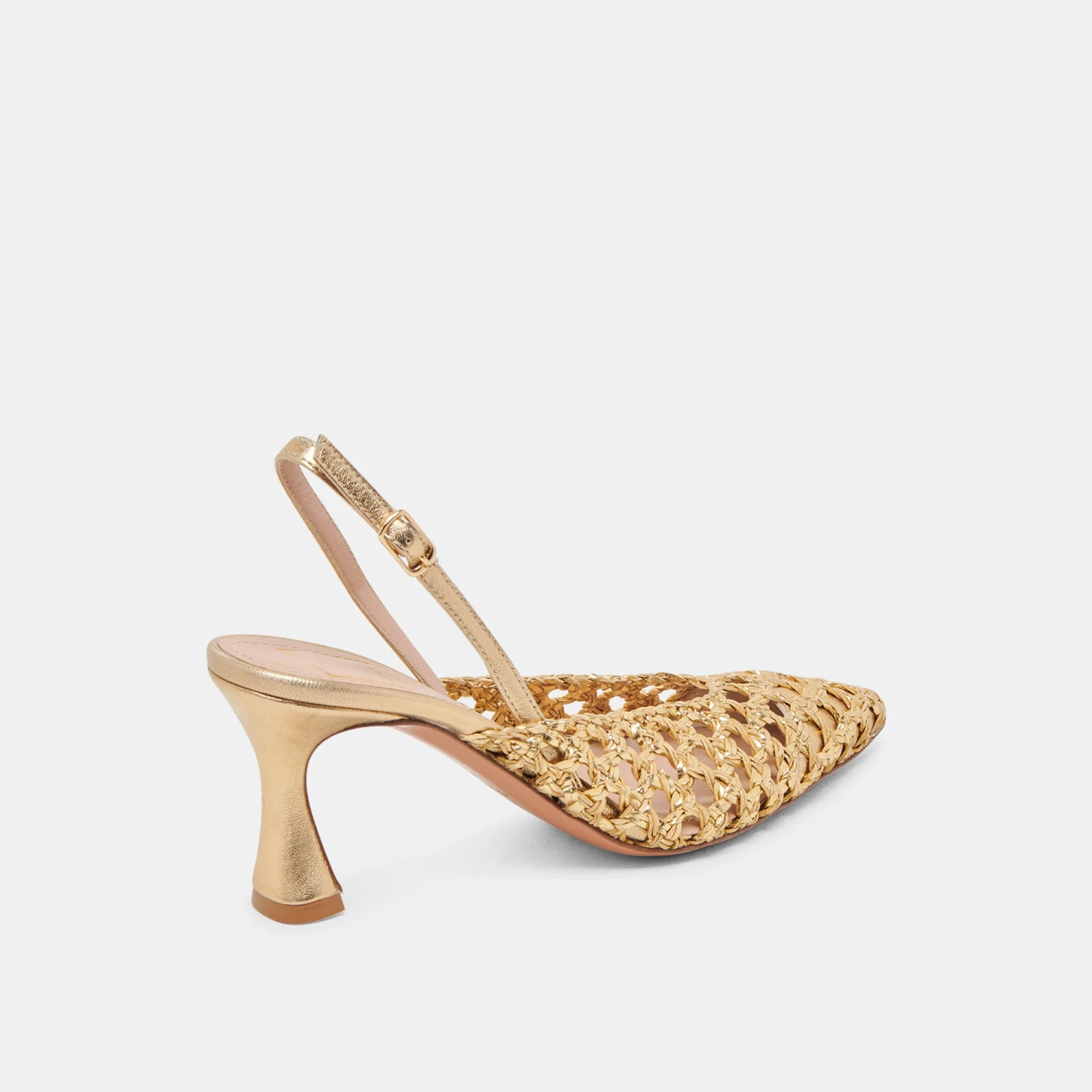 GLORIA HEELS GOLD WOVEN(Gloria Heels Gold Woven) 3 GLORIA HEELS GOLD WOVEN(Gloria Heels Gold Woven) - Image 3