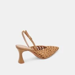 GLORIA HEELS NATURAL WOVEN(Gloria Heels Natural Woven) -Dolce Vita Shop DOLCEVITA HEELS GLORIA NATURALWOVEN 03