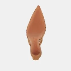 GLORIA HEELS NATURAL WOVEN(Gloria Heels Natural Woven) -Dolce Vita Shop DOLCEVITA HEELS GLORIA NATURALWOVEN 07