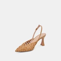 GLORIA HEELS NATURAL WOVEN(Gloria Heels Natural Woven) -Dolce Vita Shop DOLCEVITA HEELS GLORIA NATURALWOVEN 08