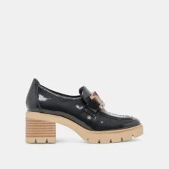 HAROLD HEELS MIDNIGHT PATENT LEATHER - Re:vita(Harold Heels Midnight Patent Leather Resale)