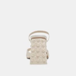 JEMMY PEARL HEELS VANILLA SILK(Jemmy Pearl Heels Vanilla Silk) -Dolce Vita Shop DOLCEVITA HEELS JEMMYPEARL VANILLASILK 05