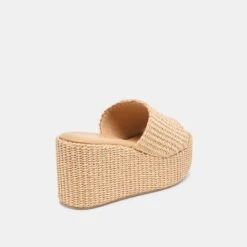 JOCLYN WEDGES LT NATURAL RAFFIA(Joclyn Wedges Lt Natural Raffia) -Dolce Vita Shop DOLCEVITA HEELS JOCLYN NATURALRAFFIA 03