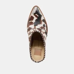 JOLYN HEELS COCOA TAURUS CALF HAIR(Jolyn Heels Cocoa Taurus Calf Hair) -Dolce Vita Shop DOLCEVITA HEELS JOLYN COCOATAURUSCLAFHAIR 06