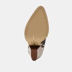 JOLYN HEELS COCOA TAURUS CALF HAIR(Jolyn Heels Cocoa Taurus Calf Hair) -Dolce Vita Shop DOLCEVITA HEELS JOLYN COCOATAURUSCLAFHAIR 07