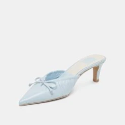 KAIRI MID HEELS ICE BLUE CRINKLE PATENT(Kairi Mid Heels Ice Blue Crinkle Patent) -Dolce Vita Shop DOLCEVITA HEELS KAIRIMID ICEBLUECRINKLEPATENT 08