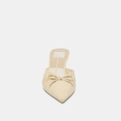 KAIRI MID HEELS LIGHT YELLOW CRINKLE PATENT(Kairi Mid Heels Light Yellow Crinkle Patent) -Dolce Vita Shop DOLCEVITA HEELS KAIRIMID LIGHTYELLOWCRINKLEPATENT 04
