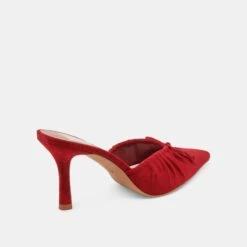 KAIRI HEELS CRIMSON SUEDE(Kairi Heels Crimson Suede) -Dolce Vita Shop DOLCEVITA HEELS KAIRI CRIMSONSUEDE 03