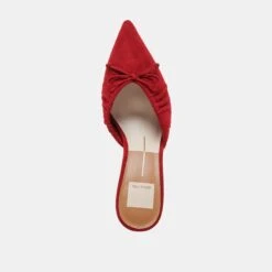 KAIRI HEELS CRIMSON SUEDE(Kairi Heels Crimson Suede) -Dolce Vita Shop DOLCEVITA HEELS KAIRI CRIMSONSUEDE 06