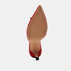 KAIRI HEELS CRIMSON SUEDE(Kairi Heels Crimson Suede) -Dolce Vita Shop DOLCEVITA HEELS KAIRI CRIMSONSUEDE 07
