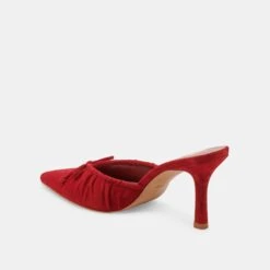 KAIRI HEELS CRIMSON SUEDE(Kairi Heels Crimson Suede) -Dolce Vita Shop DOLCEVITA HEELS KAIRI CRIMSONSUEDE 08