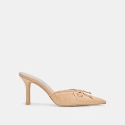 KAIRI HEELS FRENCH VANILLA LEATHER(Kairi Heels French Vanilla Leather)