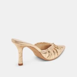 KAIRI HEELS GOLD DISTRESSED LEATHER(Kairi Heels Gold Distressed Leather) -Dolce Vita Shop DOLCEVITA HEELS KAIRI GOLD DISTRESSED LEATHER 03