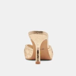 KAIRI HEELS GOLD DISTRESSED LEATHER(Kairi Heels Gold Distressed Leather) -Dolce Vita Shop DOLCEVITA HEELS KAIRI GOLD DISTRESSED LEATHER 05