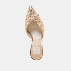 KAIRI HEELS GOLD DISTRESSED LEATHER(Kairi Heels Gold Distressed Leather) -Dolce Vita Shop DOLCEVITA HEELS KAIRI GOLD DISTRESSED LEATHER 06