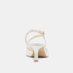KAMRA PEARL MID HEELS TRUE WHITE SATIN(Kamra Pearl Mid Heels True White Satin) 19 KAMRA PEARL MID HEELS TRUE WHITE SATIN(Kamra Pearl Mid Heels True White Satin) -Dolce Vita Shop DOLCEVITA HEELS KAMRAPEARLMID TRUEWHITESATIN 05