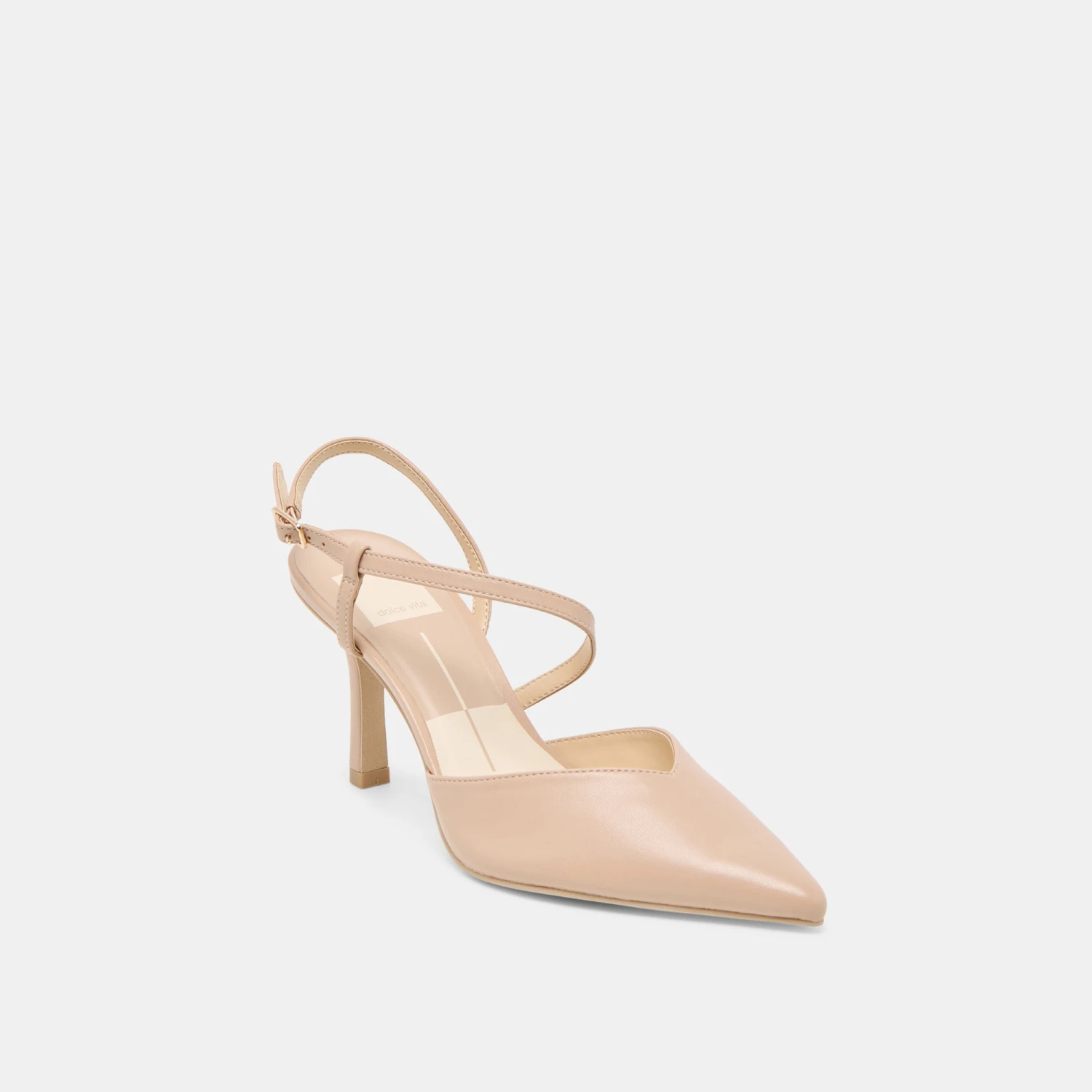 KAMRA HEELS BEIGE LEATHER(Kamra Heels Beige Leather) 2 KAMRA HEELS BEIGE LEATHER(Kamra Heels Beige Leather) - Image 2