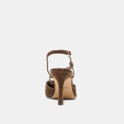 KAMRA HEELS DK BROWN SUEDE(Kamra Heels Dk Brown Suede) -Dolce Vita Shop DOLCEVITA HEELS KAMRA DKBROWNSUEDE 05