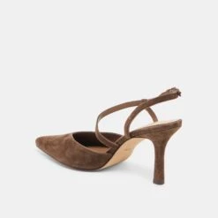KAMRA HEELS DK BROWN SUEDE(Kamra Heels Dk Brown Suede) -Dolce Vita Shop DOLCEVITA HEELS KAMRA DKBROWNSUEDE 08