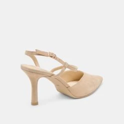 KAMRA HEELS CAMEL SUEDE(Kamra Heels Camel Suede) -Dolce Vita Shop DOLCEVITA HEELS KAMRA LTBROWNSUEDE 03