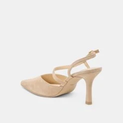 KAMRA HEELS CAMEL SUEDE(Kamra Heels Camel Suede) -Dolce Vita Shop DOLCEVITA HEELS KAMRA LTBROWNSUEDE 08