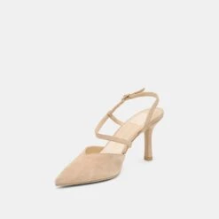 KAMRA HEELS CAMEL SUEDE(Kamra Heels Camel Suede) -Dolce Vita Shop DOLCEVITA HEELS KAMRA LTBROWNSUEDE 09