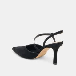 KAMRA HEELS ONYX SUEDE(Kamra Heels Onyx Suede) -Dolce Vita Shop DOLCEVITA HEELS KAMRA ONYXSUEDE 08