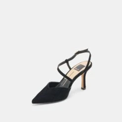 KAMRA HEELS ONYX SUEDE(Kamra Heels Onyx Suede) -Dolce Vita Shop DOLCEVITA HEELS KAMRA ONYXSUEDE 09