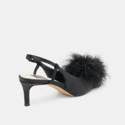 KAMY HEELS ONYX SATIN(Kamy Heels Onyx Satin) -Dolce Vita Shop DOLCEVITA HEELS KAMY ONYXSATIN 03