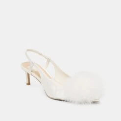 KAMY HEELS TRUE WHITE SATIN(Kamy Heels True White Satin) -Dolce Vita Shop DOLCEVITA HEELS KAMY TRUEWHITESATIN 01