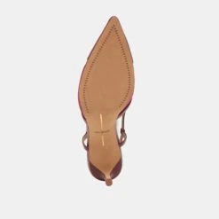 KANDI HEELS MAROON MESH(Kandi Heels Maroon Mesh) -Dolce Vita Shop DOLCEVITA HEELS KANDI MAROONMESH 07